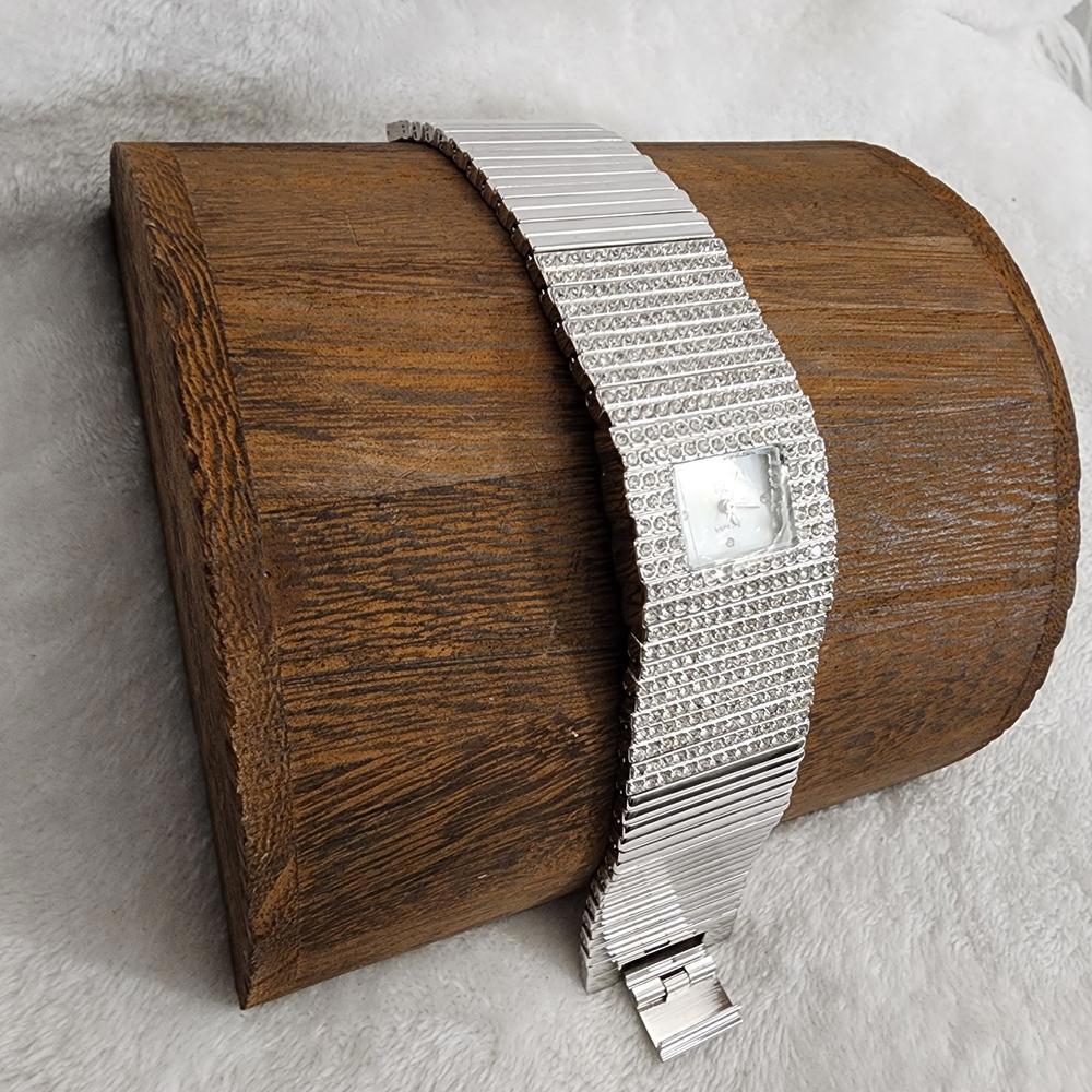 Silver Rhinestone Watch - Picture 7 of 10